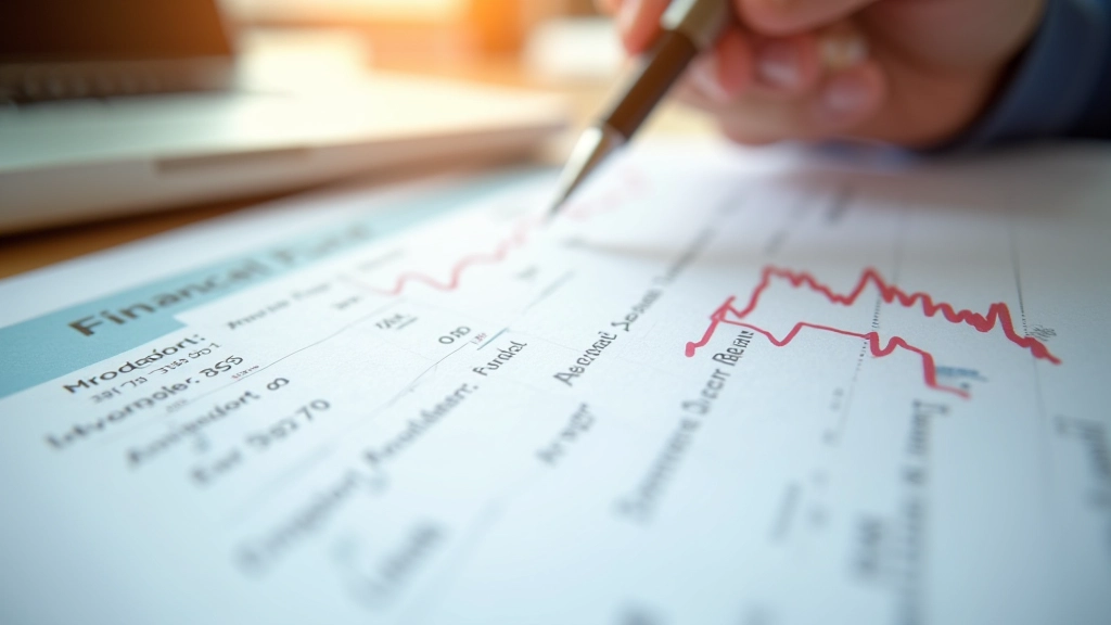 Historické údaje fondu vytištěné na papíru s annotacemi a poznamnenanými body v čase